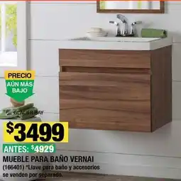 The Home Depot Glacier bay - mueble para baño vernai oferta