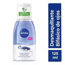 Farmacias YZA NIVEA Desmaquillante facial Bifásico de Ojos 125 ml oferta