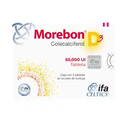 Farmacias YZA Morebon 50000 UI 4 Tabletas oferta