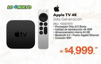 RadioShack Apple tv 4k oferta