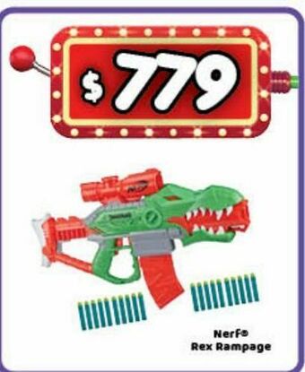 Bodega Aurrerá Nerf rex rampage oferta