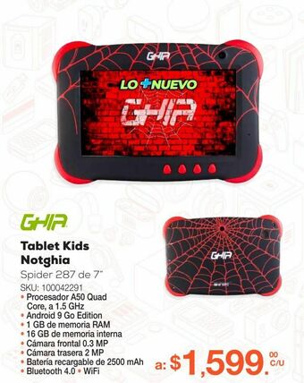 RadioShack Tablet kids notghia ghia oferta