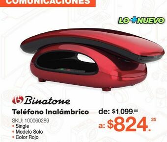 RadioShack Teléfono inalámbrico binatone oferta