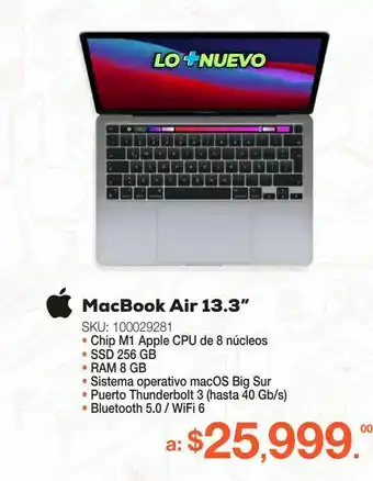 Macbook air 13.3"