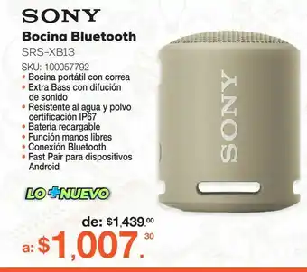 RadioShack Bocinas sony oferta
