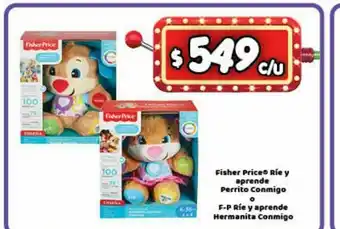 Bodega Aurrerá Fisher price rie y aprende oferta