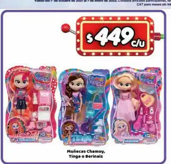 Bodega Aurrerá Muñecas chamoy, tinga o berinaiz oferta
