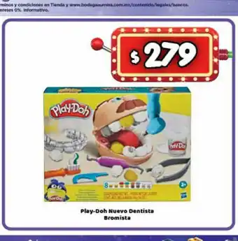 Play doh nuevo dentista bromista oferta en Bodega Aurrera