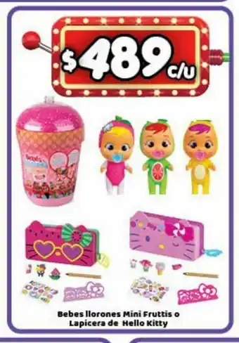 Bodega Aurrerá Bebés llorones mini fruttis oferta