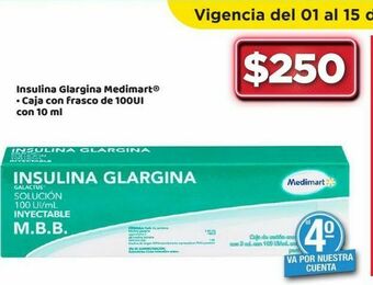 Bodega Aurrerá Insulina glargina medimart® oferta