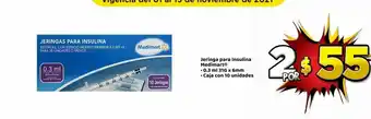 Bodega Aurrerá Jeringa para insulina medimart® oferta