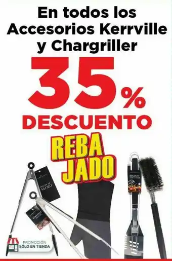 Accesorios kerrville y chargriller