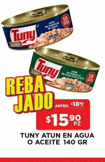 Atún enlatado tuny