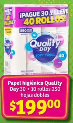 Soriana Híper Quality Day Papel Higiénico oferta
