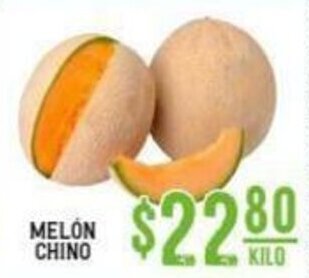 Soriana Súper Melón Chino oferta
