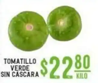 Soriana Súper Tomatillo Verde Sin Cascara oferta
