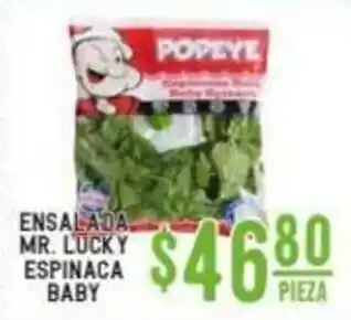 Ensalada Mr. Lucky Espinaca Baby