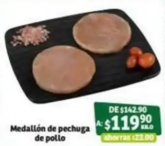 Soriana Súper Medallón de Pechuga de Pollo oferta
