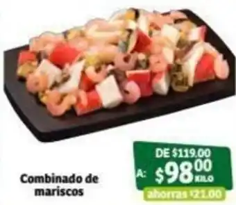 Soriana Súper Combinado de Mariscos oferta