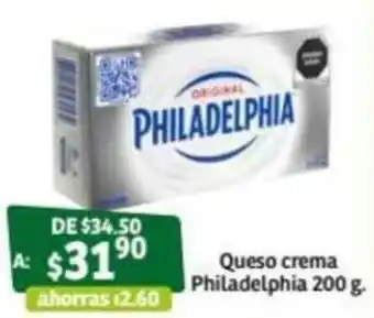 Soriana Súper Queso Crema Philadelphia 200g oferta