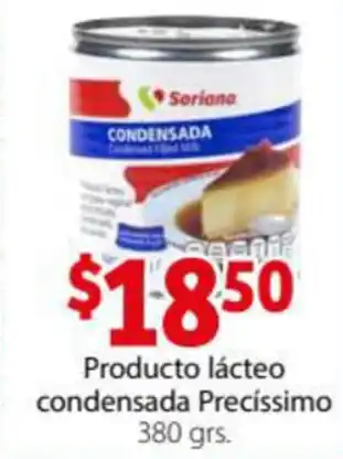 Soriana Express Producto Lácteo Condensada Precíssimo 380grs oferta