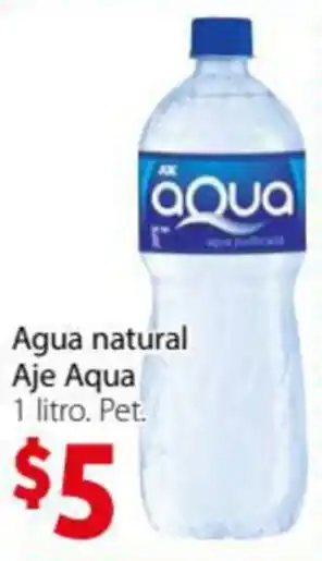Soriana Express Agua Natural Aje Agua 1 Litro oferta