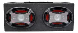 Mercado Libre Cajon Doble Con Bocinas 6x9 PuLG Radox 047-100 750w 4vias oferta