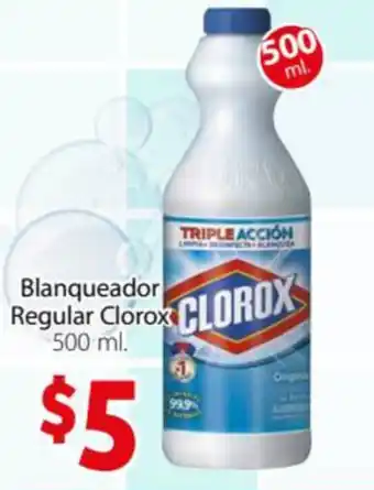 Blanqueador Regular Clorox 500ml