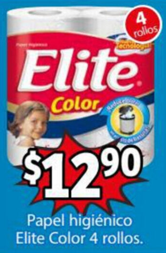 Papel Higiénico Elite Color 4 Rollos