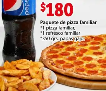 Paquete de Pizza Familiar 350grs