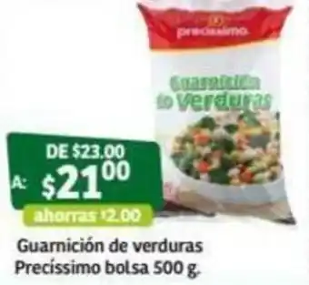Soriana Súper Guarnición de Verduras Precíssimo Bolsa 500g oferta