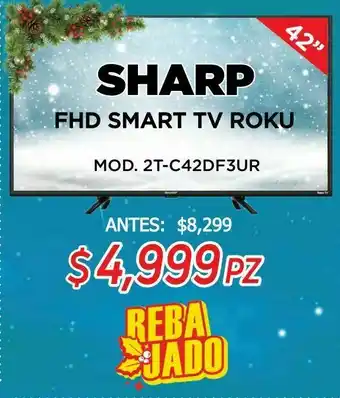 Sharp fhd smart tv roku