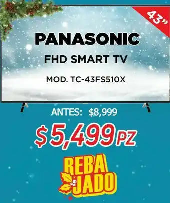 Panasonic fhd smart tv