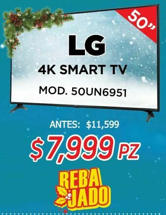 HEB Lg 4k smart tv oferta