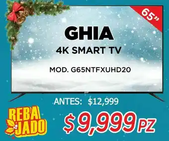 HEB Ghia 4k smart tv oferta