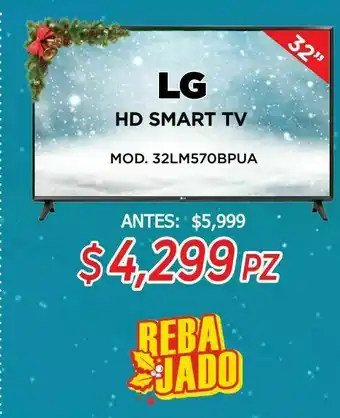 HEB Lg hd smart tv oferta