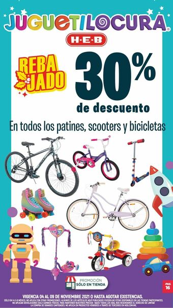En todos los patines, scooters y bicicletas