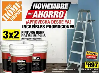 Pintura behr premium plus mate base oscura 17.1 l
