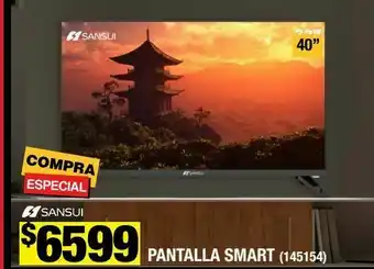 Pantalla led smart fhd 40 pulgadas sansui