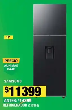 The Home Depot SAMSUNG REFRIGERADOR oferta