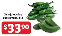 Soriana Híper Chile jalapeño / cuaresmeño oferta