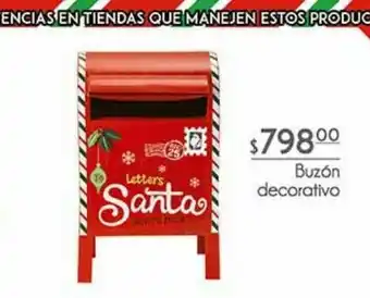 Buzón decorativo