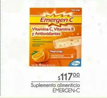 Suplemento alimenticio emegen-c