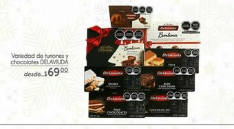 Turrones y chocolates delaviuda