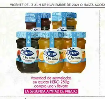 Fresko Mermeladas sin azucar hero 280g oferta