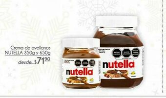 Fresko Crema de avellanas nutella oferta