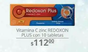 La Comer Vitamina c zinc redoxon plus 10 tabletas oferta