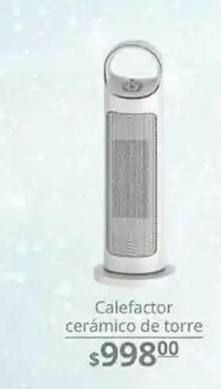La Comer Calefactor cerámico de torre oferta