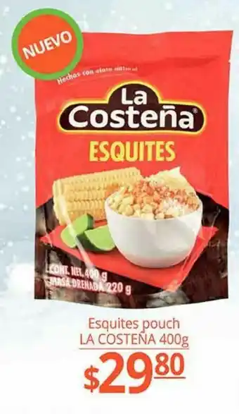 La Comer Esquites pouch la costeña 400g oferta