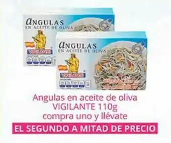 La Comer Angulas en aceite de oliva vigilante 110g oferta